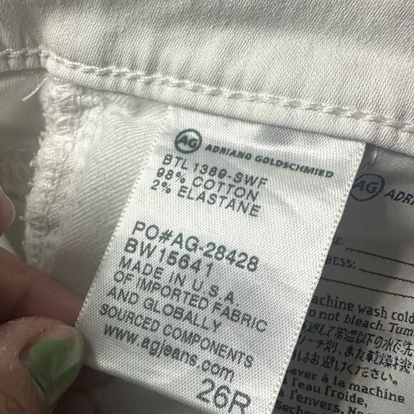 Adriano Goldschmied White Super Skinny Ankle Jeans – Women’s Denim - Picture 12 of 12